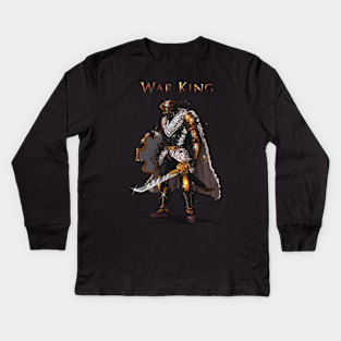 War King! Kids Long Sleeve T-Shirt